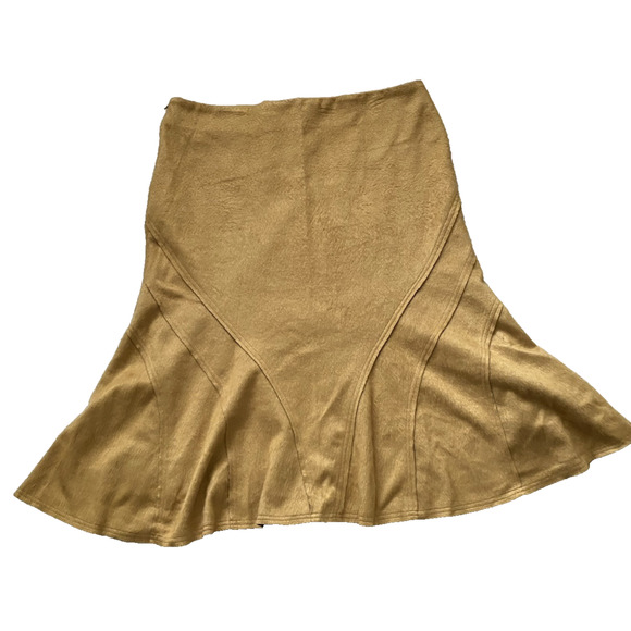 Design Todays Jacket & Skirt Set Womens XL Yellow/Brown Cottage Core US 2pc Suit - Picture 12 of 16